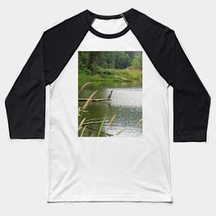 double crested cormorant #1 Baseball T-Shirt